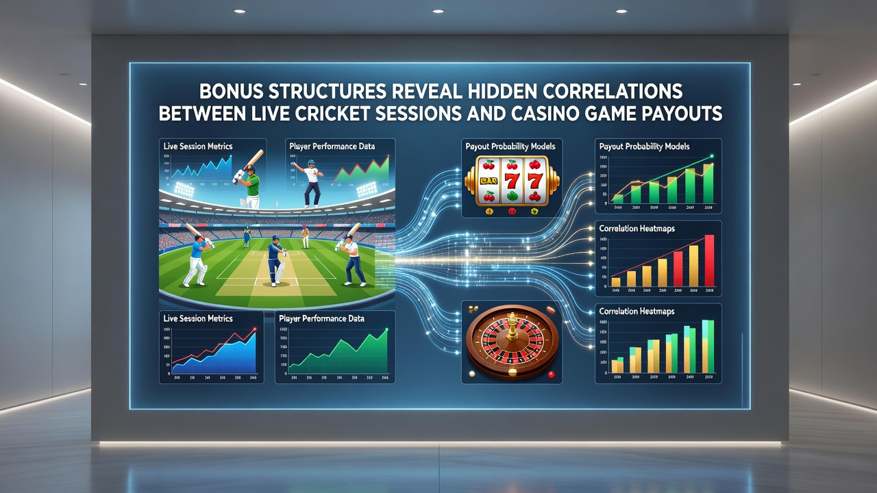Graph overlay on tablet showing correlation lines between cricket session duration and casino payout rates